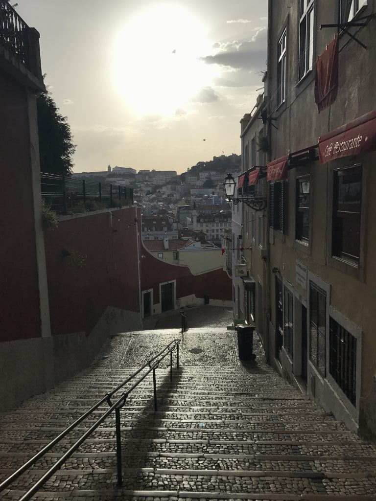 Lissabons berühmteste Treppe - Calçada do Duque